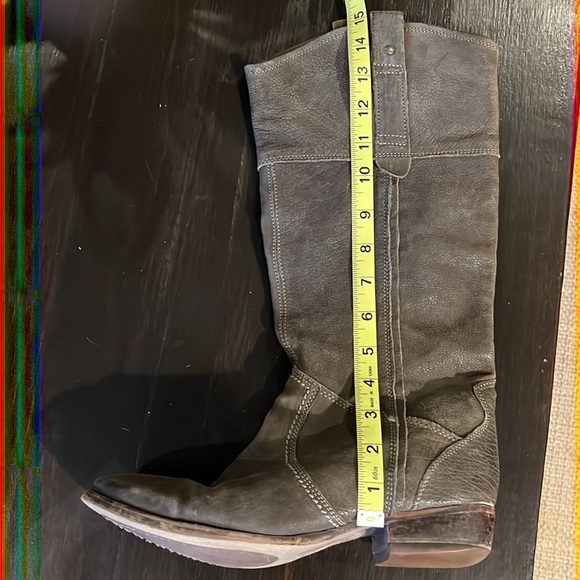 Vintage Leather Boots Size 39 / 8 - Picture 11 of 12